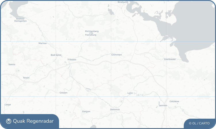 Regenradar-Widget für Borgstedt