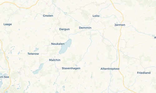 Regenradar Vorschaubild - Aktuelle Niederschläge in Borrentin und Umgebung