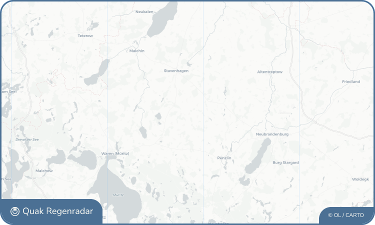 Regenradar-Widget für Bredenfelde