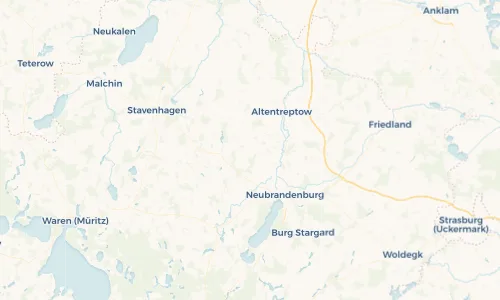 Regenradar Vorschaubild - Aktuelle Niederschläge in Breesen und Umgebung