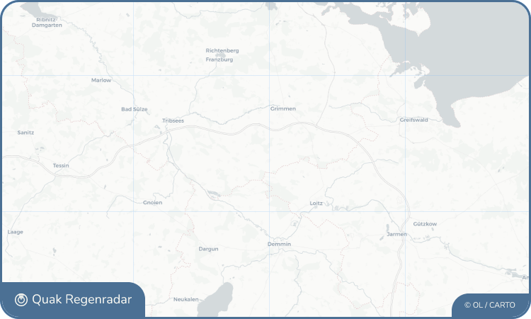 Regenradar-Widget für Bretwisch