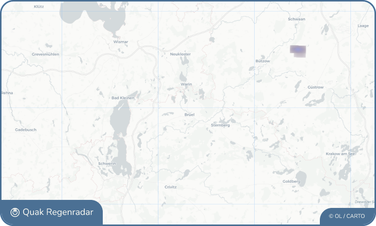 Regenradar-Widget für Brüel