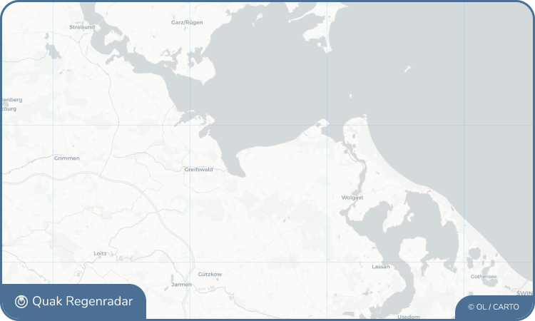 Regenradar-Widget für Brünzow