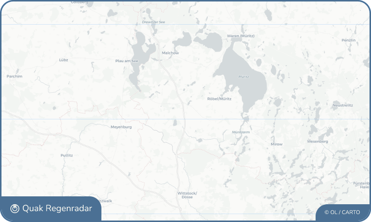 Regenradar-Widget für Bütow