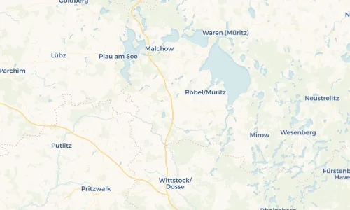 Regenradar Vorschaubild - Aktuelle Niederschläge in Bütow und Umgebung