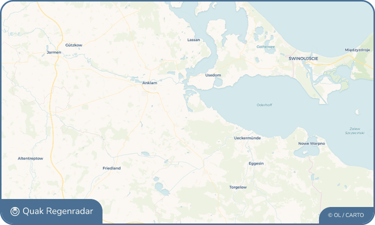 Quak Regenradar-Widget Bugewitz