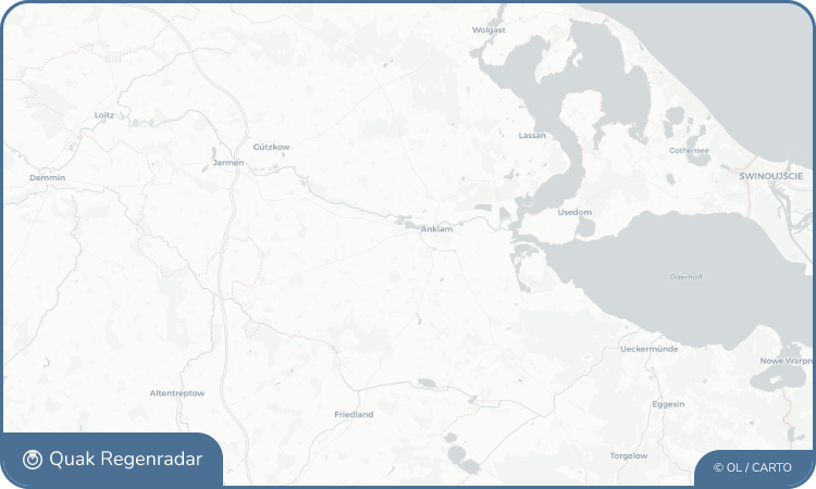 Regenradar-Widget für Butzow