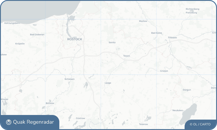 Regenradar-Widget für Cammin