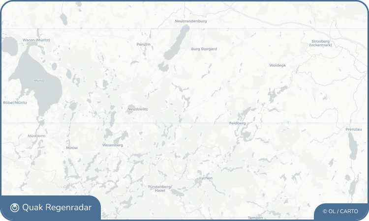 Regenradar-Widget für Carpin