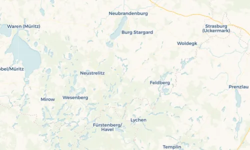 Regenradar Vorschaubild - Aktuelle Niederschläge in Carpin und Umgebung