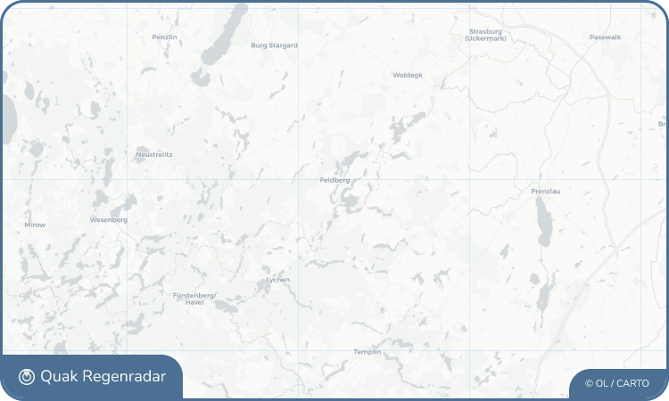 Regenradar-Widget für Carwitz
