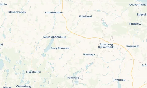 Regenradar Vorschaubild - Aktuelle Niederschläge in Cölpin und Umgebung
