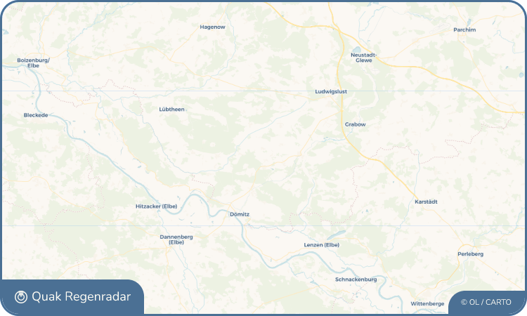 Quak Regenradar-Widget Conow