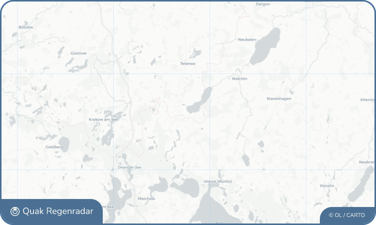 Regenradar-Widget für Dahmen