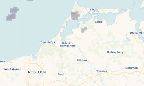 Regenradar Vorschaubild - Aktuelle Niederschläge in Damgarten und Umgebung