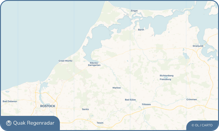 Quak Regenradar-Widget Daskow