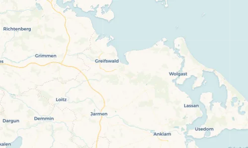 Regenradar Vorschaubild - Aktuelle Niederschläge in Diedrichshagen und Umgebung