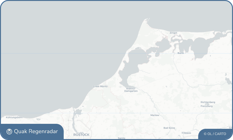 Regenradar-Widget für Dierhagen Ost