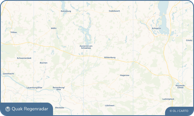 Quak Regenradar-Widget Dodow