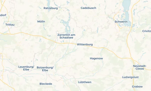 Regenradar Vorschaubild - Aktuelle Niederschläge in Dodow und Umgebung