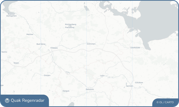 Regenradar-Widget für Dönnie