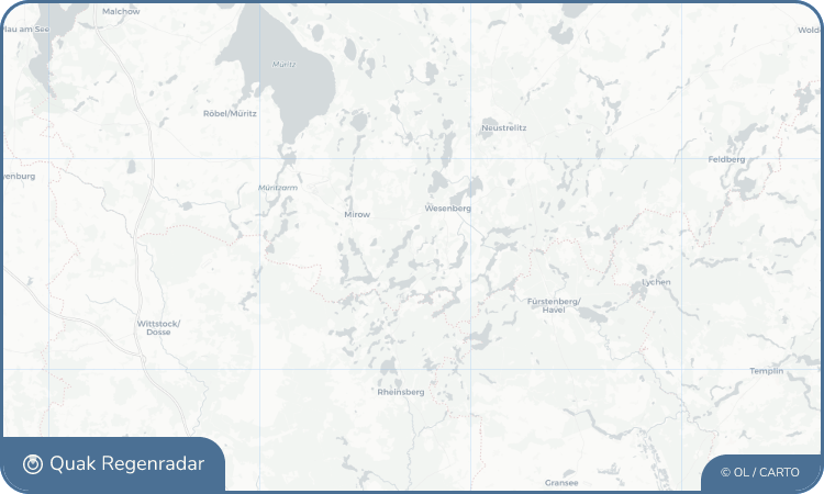 Regenradar-Widget für Drosedow