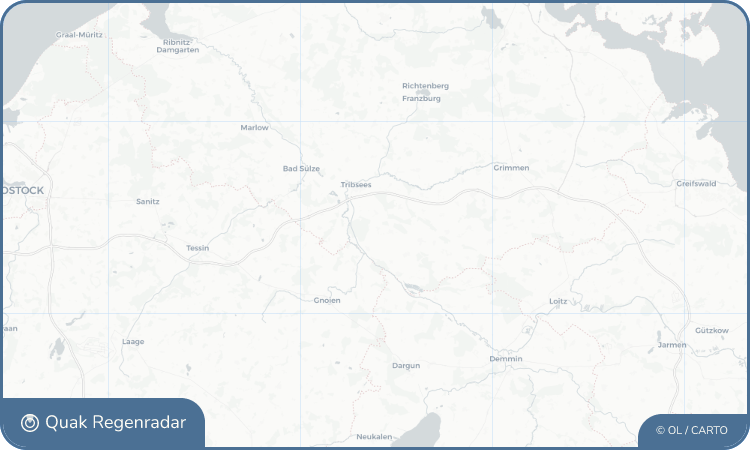 Regenradar-Widget für Fäsekow