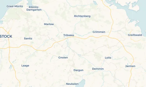 Regenradar Vorschaubild - Aktuelle Niederschläge in Fäsekow und Umgebung