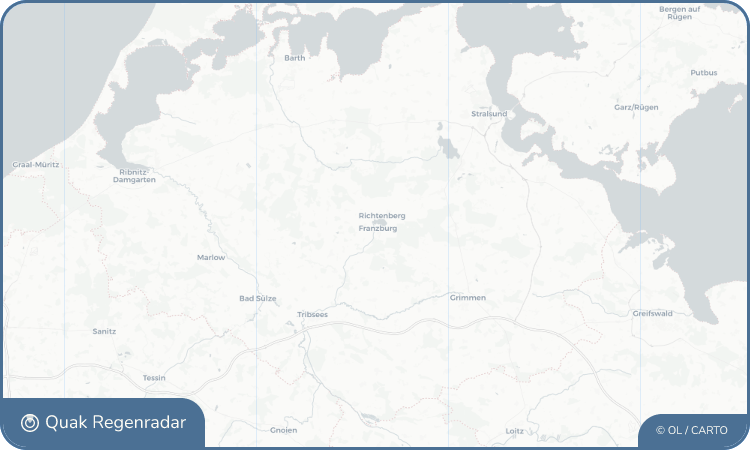 Regenradar-Widget für Franzburg
