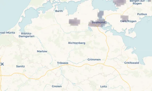 Regenradar Vorschaubild - Aktuelle Niederschläge in Franzburg und Umgebung