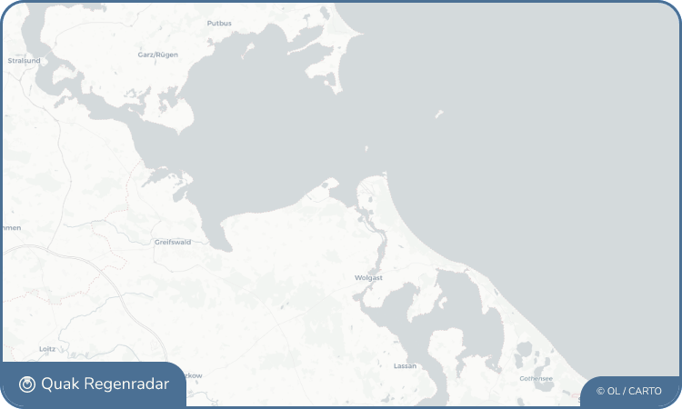 Regenradar-Widget für Freest