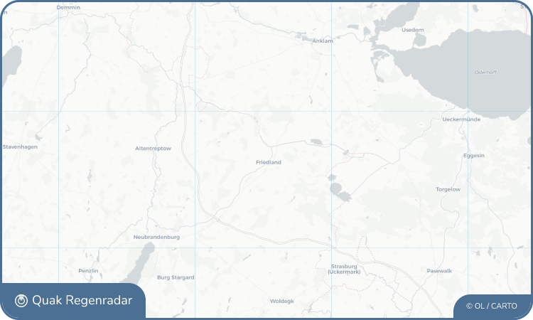 Regenradar-Widget für Friedland