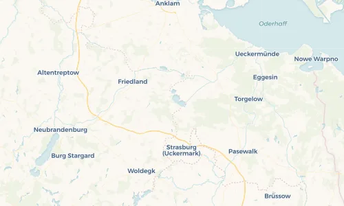 Regenradar Vorschaubild - Aktuelle Niederschläge in Galenbeck und Umgebung