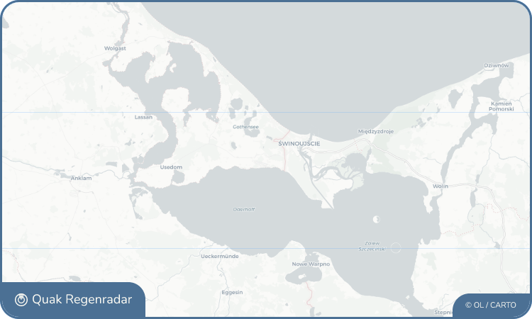 Regenradar-Widget für Garz