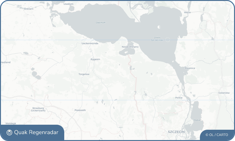 Regenradar-Widget für Gegensee