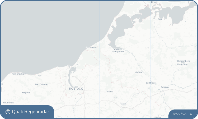 Regenradar-Widget für Gelbensande