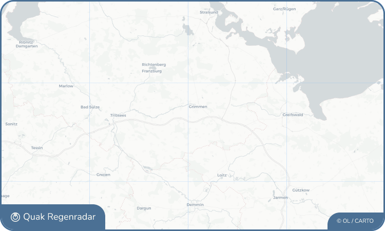 Regenradar-Widget für Gerlachsruh