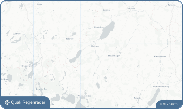 Regenradar-Widget für Gielow