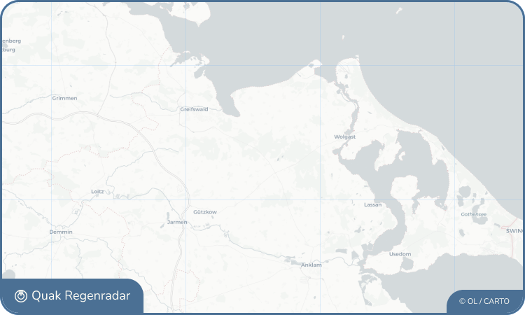 Regenradar-Widget für Gladrow