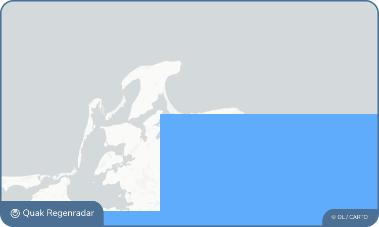 Regenradar-Widget für Glowe
