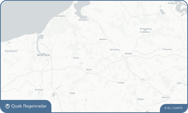 Regenradar-Widget für Gnewitz