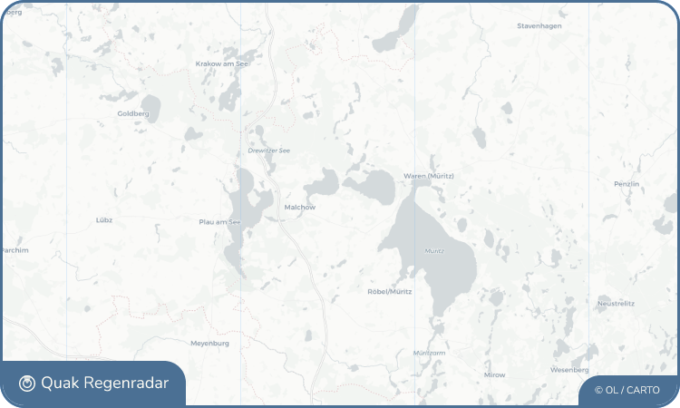 Regenradar-Widget für Göhren-Lebbin
