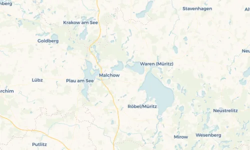 Regenradar Vorschaubild - Aktuelle Niederschläge in Göhren-Lebbin und Umgebung