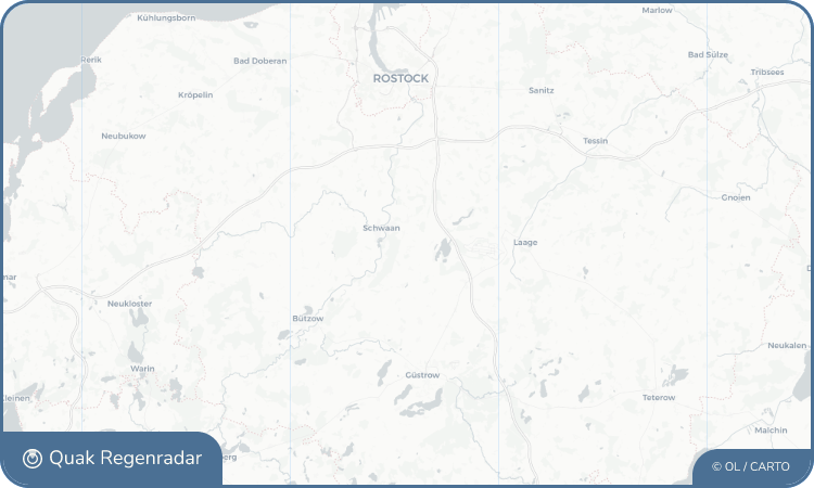 Regenradar-Widget für Göldenitz