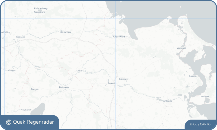 Regenradar-Widget für Göslow