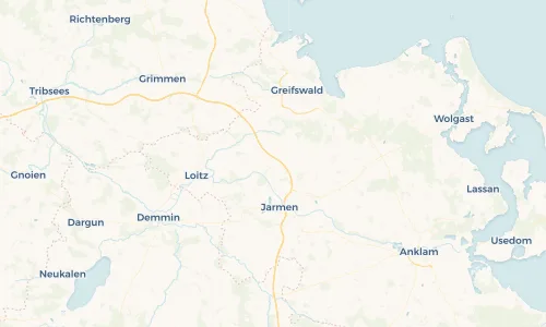 Regenradar Vorschaubild - Aktuelle Niederschläge in Göslow und Umgebung