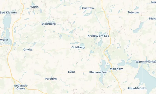 Regenradar Vorschaubild - Aktuelle Niederschläge in Goldberg und Umgebung