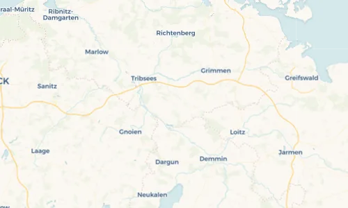 Regenradar Vorschaubild - Aktuelle Niederschläge in Grammendorf und Umgebung