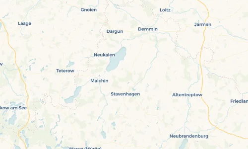 Regenradar Vorschaubild - Aktuelle Niederschläge in Grammentin und Umgebung