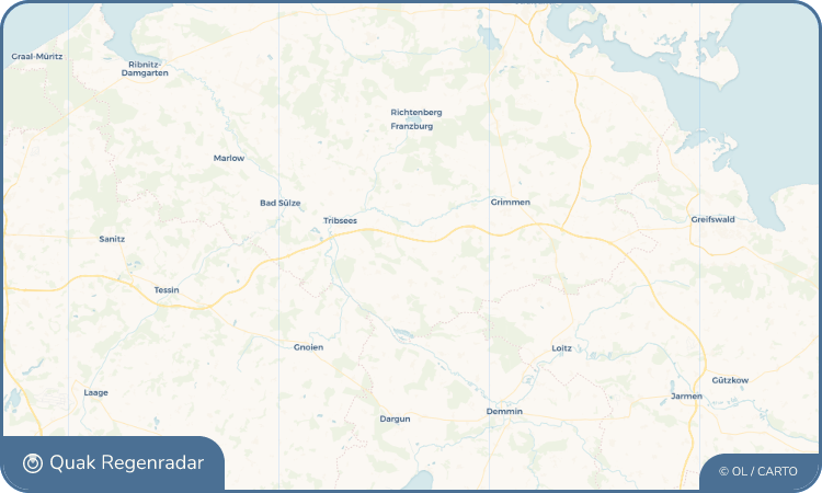 Quak Regenradar-Widget Gransebieth